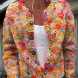Cardigan Aquarelle Multicolore Sandrine