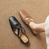 Dessa | Mules en Cuir Véritable