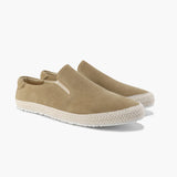 Jacob | Espadrille Élégante pour Hommes en Suède avec Semelle en Jute