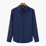 Kai | Chemise en Lin à Manches Longues Légère pour Hommes d'Été
