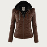Flavia | Veste en Cuir Robuste et Élégante