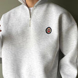 Casual™ Sweat à Col Zippé pour Hommes | Sportif et Confortable | Parfait pour Chaque Jour