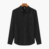 Kai | Chemise en Lin à Manches Longues Légère pour Hommes d'Été