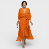 Arabella | Robe Silhouette Fluide avec Décolleté en V