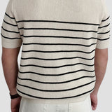 Polo pour hommes à rayures avec manches courtes – Intemporel &amp; Polyvalent