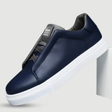 Alexander | Baskets blanches pour hommes en cuir de haute qualité