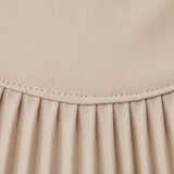 Robe Longue Plissée à Épaules Dénudées et Dos Nu pour Femme
