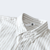 Anton | Chemise d'été pour hommes avec motif rayé