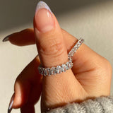 Bague de coupe ovale