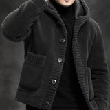 Julian™ Veste à Capuche Tricotée pour Hommes