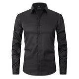 Braony | Chemise à manches longues classique pour hommes avec coupe moderne Slim-Fit