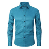 Braony | Chemise à manches longues classique pour hommes avec coupe moderne Slim-Fit