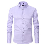 Braony | Chemise à manches longues classique pour hommes avec coupe moderne Slim-Fit