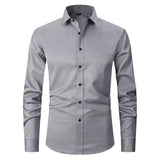Braony | Chemise à manches longues classique pour hommes avec coupe moderne Slim-Fit
