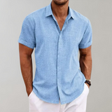 Oliver | Chemise en lin à manches courtes légères