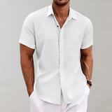 Oliver | Chemise en lin à manches courtes légères