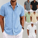 Oliver | Chemise en lin à manches courtes légères