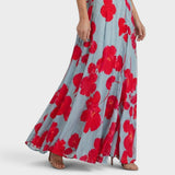 Daniela | Robe maxi fluide élégante à halter pour Femme