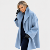 Brigitta | Manteau d'hiver oversize à col large