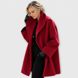 Brigitta | Manteau d'hiver oversize à col large