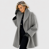 Brigitta | Manteau d'hiver oversize à col large