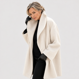 Brigitta | Manteau d'hiver oversize à col large
