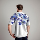 Damiano | Chemise Florale à Manches Courtes pour Hommes