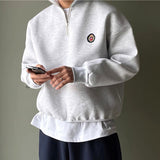 Casual™ Sweat à Col Zippé pour Hommes | Sportif et Confortable | Parfait pour Chaque Jour