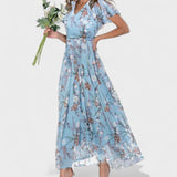 Andreia - Robe Longue Fleurie
