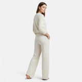 Ancienne Monde | Pantalon Femme Large en Laine Premium