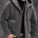 Julian™ Veste à Capuche Tricotée pour Hommes