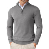 ZAAN Original | Pull Luxe pour Hommes avec Col Zippé