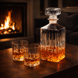 Bouteille de whisky - Ensemble de bouteille et verres