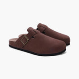 Luke | Sabot pour hommes en suède confortable avec semelle ergonomique