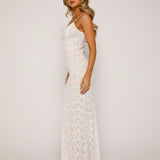 Luisa - Robe en Dentelle Florale