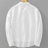 Chemise Casual Homme à Manches Longues Coupe Confort