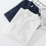 Chemise Casual Homme à Manches Longues Coupe Confort