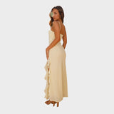 Aurelia - Robe avec volants et fines bretelles