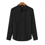 Chemise en Lin pour Homme à Manches Longues Légère