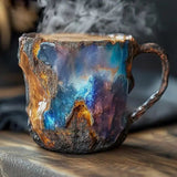 Tasses à Café avec Cristaux Minéraux Incorporés