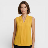 Joana - Blouse sans manches avec décolleté en V