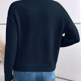 Celina | Pull Chic en Tricot avec Col en Dentelle Élégante
