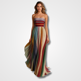 Isola | Robe Longue avec Détails Élégants
