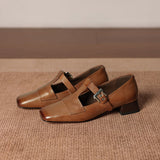 Veyra | Talons en cuir véritable