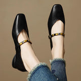 Zyra | Ballerines en Cuir Véritable