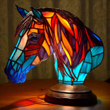 Dama - Lampe en Vitrail