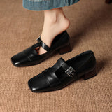 Veyra | Talons en cuir véritable
