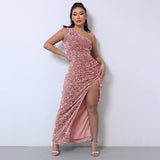 Lilia | Robe de Soirée Luxe à Une Épaule