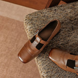 Veyra | Talons en cuir véritable
