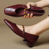 Zyra | Ballerines en Cuir Véritable